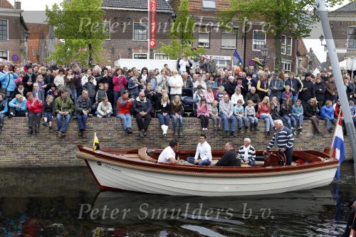 Blokzijl 15 mei 2010
Jan Smit wordt door Hennie v d Most en Lucie de Lange tot Havenmeester  d\'honneur van blokzijl gemaakt.
Peter Smulders bv