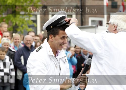 Blokzijl 15 mei 2010
Jan Smit wordt door Hennie v d Most en Lucie de Lange tot Havenmeester  d\'honneur van blokzijl gemaakt.
Peter Smulders bv