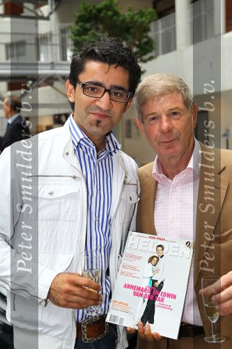 Utrecht 7 Juni 2010, Locatie Mercedes Nederland, 5e introductie van het Magazine Helden, gemaakt foor Frits Barend en zijn dochter Barbara Barend
Ken Masdjedi, vluchteling uit Afghanistan
Foto Peter Smulders BV