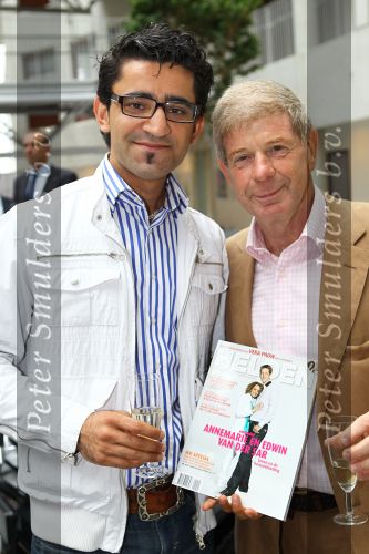 Utrecht 7 Juni 2010, Locatie Mercedes Nederland, 5e introductie van het Magazine Helden, gemaakt foor Frits Barend en zijn dochter Barbara Barend
Ken Masdjedi, vluchteling uit Afghanistan
Foto Peter Smulders BV