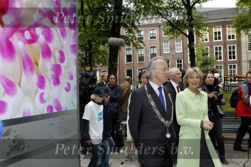 Den Haag 27 mei 2010
Prinses Irene Jozias v Aartsen en Gerdi Verbeet openen fototentoonstelling bij de hofvijver bij het binnenhof.
Peter Smulders bv