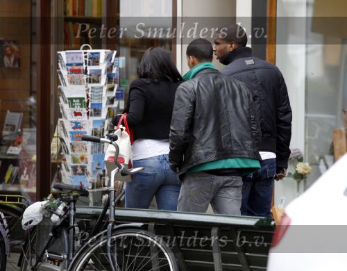 Amsterdam 14 mei 2010
Ryan Babel met zijn zwangere vriendin Linsey.
Peter Smulders bv