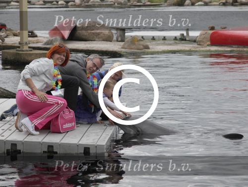 2-7-2011 Harderwijk Dolfinarium-Spetter