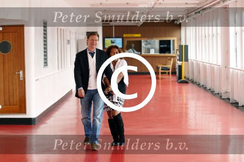 Rotterdam 16 juni 2011
Justine Pelmelay met haar nieuwe vriend Ronald van Driel op cruise schip ( boot) de SS rotterdam.
Peter Smulders bv