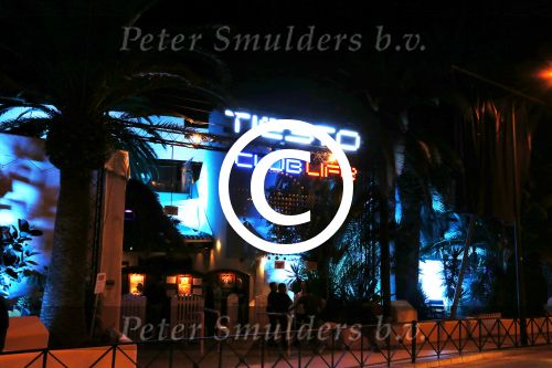 Ibiza 10 juli 2012
div billboards van div nederlandse en internationale dj\'s. Dj Tiesto bij pacha
Peter Smulders bv
