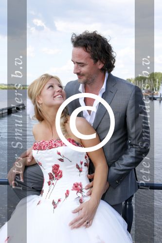 Huizen 7 juli 2012
Trouwen Jeroen Nieuwenhuize en zijn vrouw Kayla bij fletcher hotel in Huizen.
Peter Smulders bv