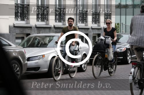 Amsterdam 4 juli 2012
Liesbeth kamerling met haar man op de fiets.
Peter Smulders bv