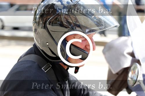 Amsterdam 6 juli 2012
Willem Holleeder op de vespa scooter bij het conservatorium hotel.
Peter Smulders bv