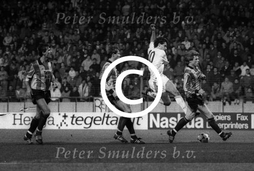 Eindhoven, 8 Februari 1989
2e Wedstrijd tussen PSV-KV Mechelen, eindstand 1-0
Hans Gilhaus
Foto Peter Smulders BV