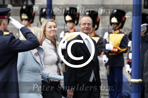 Amsterdam, 29 en 30 April 2013
Inhuldiging Koning Willem Alexander en Koningin Maxima
Henk Kamp met partner.
Foto Peter Smulders BV