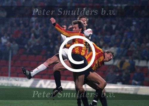 Eindhoven, 8 Februari 1989
2e Wedstrijd tussen PSV-KV Mechelen, eindstand 1-0
Juul Ellerman
Foto Peter Smulders BV