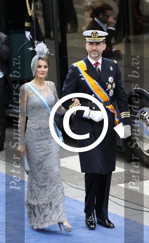 Amsterdam, 29 April en 30 April 2013
Inhuldiging Koning Willem Alexander en Koningin Maxima
Kroonprins Felipe van Spanje en zijn vrouw Prinses Letizia van Spanje
Foto Peter Smulders