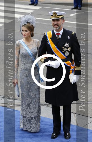 Amsterdam, 29 April en 30 April 2013
Inhuldiging Koning Willem Alexander en Koningin Maxima
Kroonprins Felipe van Spanje en zijn vrouw Prinses Letizia van Spanje
Foto Peter Smulders