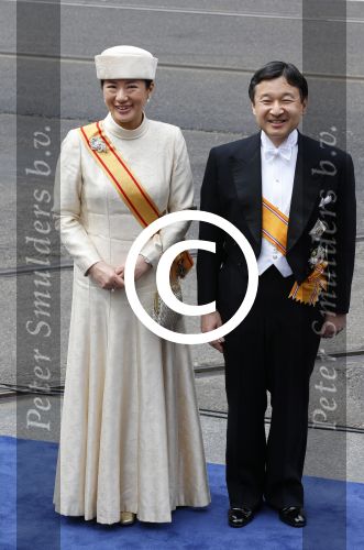 Amsterdam 29 April 2013 Inhuldiging Koning Willem Alexander met Koningin Maxima
Kroonprins Naruhito van Japan en Kroonprinses Masako van Japan
Foto Peter Smulders BV