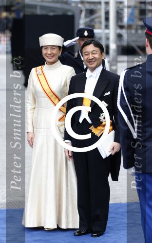 Amsterdam 29 April 2013 Inhuldiging Koning Willem Alexander met Koningin Maxima
Kroonprins Naruhito van Japan en Kroonprinses Masako van Japan
Foto Peter Smulders BV