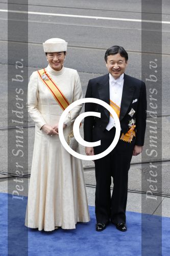 Amsterdam 29 April 2013 Inhuldiging Koning Willem Alexander met Koningin Maxima
Kroonprins Naruhito van Japan en Kroonprinses Masako van Japan
Foto Peter Smulders BV