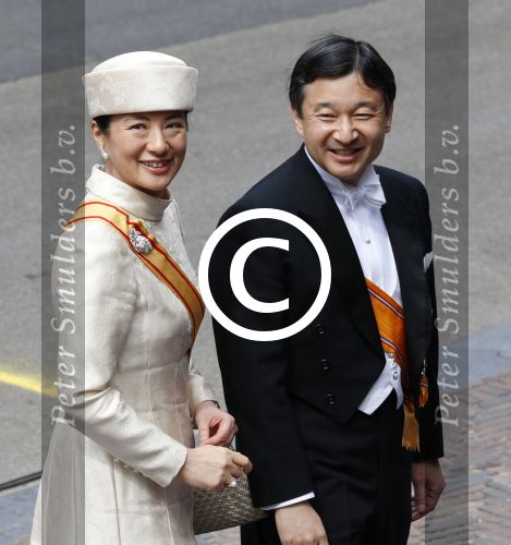 Amsterdam 29 April 2013 Inhuldiging Koning Willem Alexander met Koningin Maxima
Kroonprins Naruhito van Japan en Kroonprinses Masako van Japan
Foto Peter Smulders BV