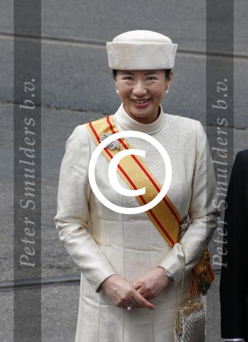 Amsterdam 29 April 2013 Inhuldiging Koning Willem Alexander met Koningin Maxima
Kroonprins Naruhito van Japan en Kroonprinses Masako van Japan
Foto Peter Smulders BV