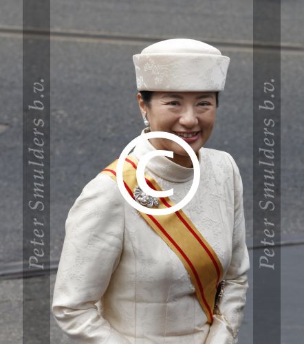 Amsterdam 29 April 2013 Inhuldiging Koning Willem Alexander met Koningin Maxima
Kroonprins Naruhito van Japan en Kroonprinses Masako van Japan
Foto Peter Smulders BV