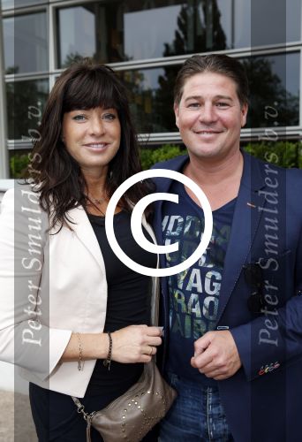 Amsterdam 19 juni 2013
Haringparty in het hilton hotel. Martijn en Amanda Krabbe op vespa scooter
Peter Smulders bv