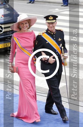 Amsterdam, 30 april 2013
Inhuldiging Koning Willem Alexander en Koningin Maxima
Prins Filip met zijn vrouw Prinses Mathilde
Foto Peter Smulders BV