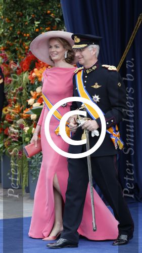 Amsterdam, 30 april 2013
Inhuldiging Koning Willem Alexander en Koningin Maxima
Prins Filip met zijn vrouw Prinses Mathilde
Foto Peter Smulders BV