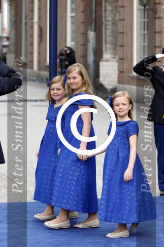 Amsterdam, 30 april 2013
Inhuldiging Koning Willem Alexander en Koningin Maxima
Prinses Amalia. Prinses Alexia en Prinses Ariane
Foto Peter Smulders BV