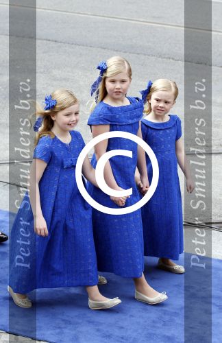 Amsterdam, 30 april 2013
Inhuldiging Koning Willem Alexander en Koningin Maxima
Prinses Amalia. Prinses Alexia en Prinses Ariane
Foto Peter Smulders BV