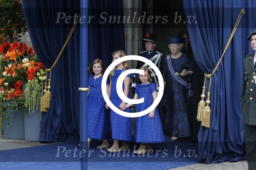 Amsterdam, 30 april 2013
Inhuldiging Koning Willem Alexander en Koningin Maxima
Prinses Amalia. Prinses Alexia en Prinses Ariane
Foto Peter Smulders BV