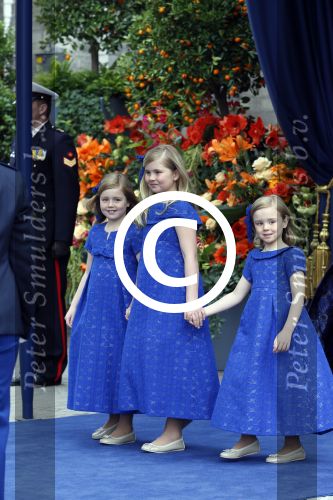 Amsterdam, 30 april 2013
Inhuldiging Koning Willem Alexander en Koningin Maxima
Prinses Amalia. Prinses Alexia en Prinses Ariane
Foto Peter Smulders BV