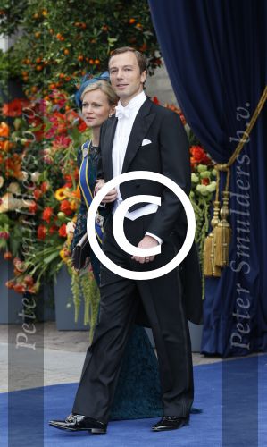 Amsterdam, 30 april 2013
Inhuldiging Koning Willem Alexander en Koningin Maxima
Prinses Caroline met haar man
Foto Peter Smulders BV