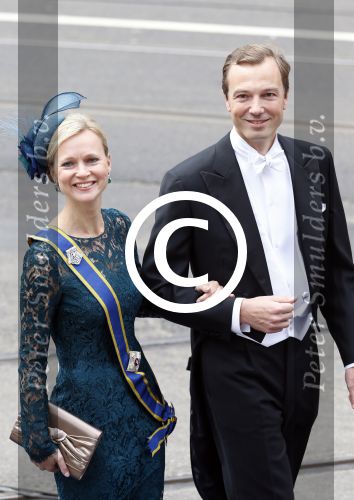 Amsterdam, 30 april 2013
Inhuldiging Koning Willem Alexander en Koningin Maxima
Prinses Caroline met haar man
Foto Peter Smulders BV