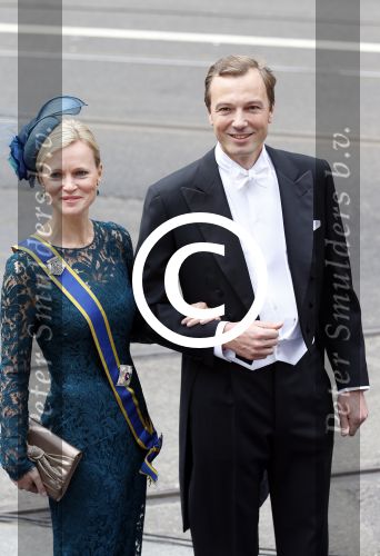 Amsterdam, 30 april 2013
Inhuldiging Koning Willem Alexander en Koningin Maxima
Prinses Caroline met haar man
Foto Peter Smulders BV