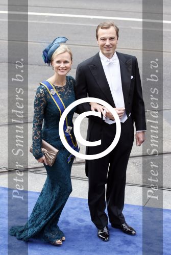 Amsterdam, 30 april 2013
Inhuldiging Koning Willem Alexander en Koningin Maxima
Prinses Caroline met haar man
Foto Peter Smulders BV