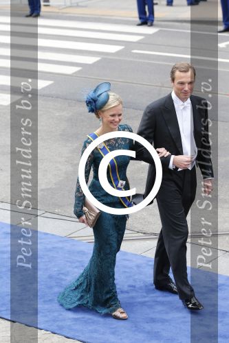 Amsterdam, 30 april 2013
Inhuldiging Koning Willem Alexander en Koningin Maxima
Prinses Caroline met haar man
Foto Peter Smulders BV