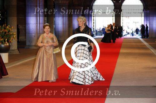 Amsterdam,  30 April 2012
Gasten bij de inhuldiging van Koning Willem Alexander
Prinses Irene met haar zus Prinses Christina
Foto Peter Smulders BV