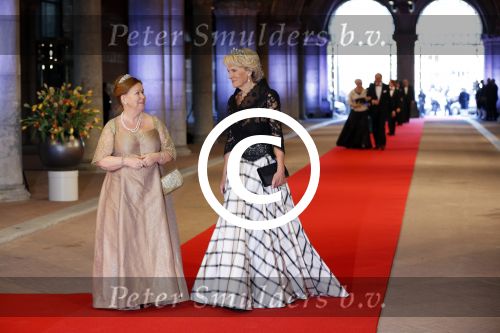 Amsterdam,  30 April 2012
Gasten bij de inhuldiging van Koning Willem Alexander
Prinses Irene met haar zus Prinses Christina
Foto Peter Smulders BV