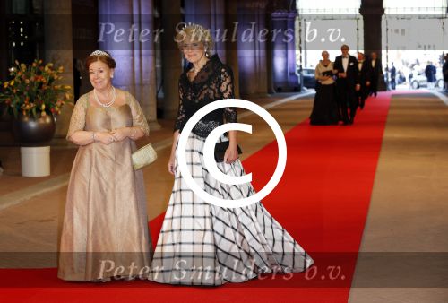 Amsterdam,  30 April 2012
Gasten bij de inhuldiging van Koning Willem Alexander
Prinses Irene met haar zus Prinses Christina
Foto Peter Smulders BV