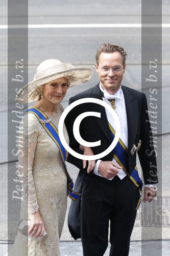 Amsterdam,  30 April 2012
Gasten bij de inhuldiging van Koning Willem Alexander
Prinses Irene met haar zoon Prins Jaime
Foto Peter Smulders BV