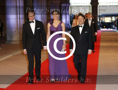 Amsterdam, 29 April 2013
Kroonprinses Victoria van Zweden met haar man Prins Daniel van Zweden
Foto Peter Smulders BV