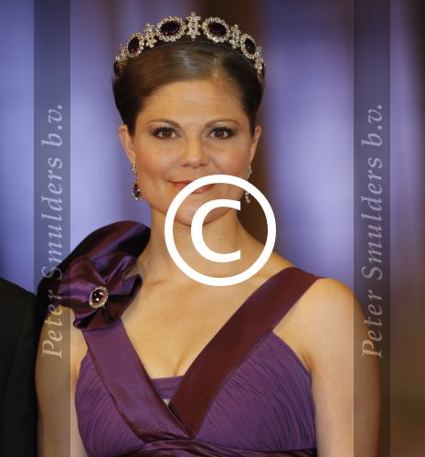 Amsterdam, 29 April 2013
Kroonprinses Victoria van Zweden met haar man Prins Daniel van Zweden
Foto Peter Smulders BV