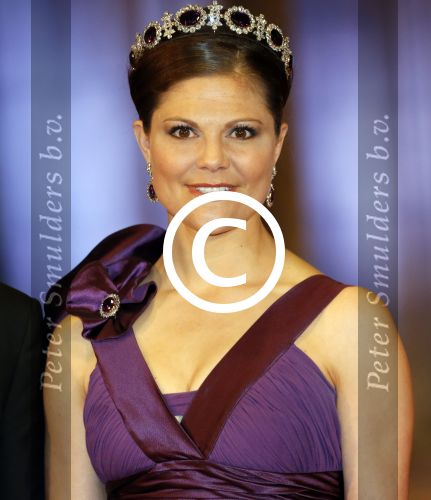 Amsterdam, 29 April 2013
Kroonprinses Victoria van Zweden met haar man Prins Daniel van Zweden
Foto Peter Smulders BV