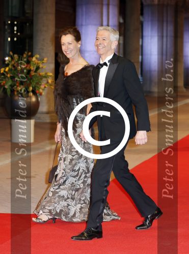 Amsterdam, 29 April 2013
Ronald Plasterk met zijn vrouw
Foto Peter Smulders BV