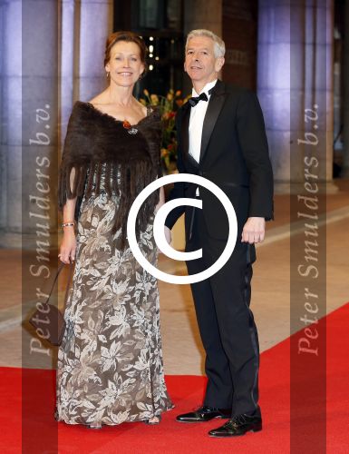 Amsterdam, 29 April 2013
Ronald Plasterk met zijn vrouw
Foto Peter Smulders BV