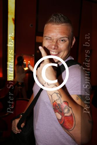 Amsterdam 13 juni 2013
Feestje Ferry Doedens in hotel l\'europe. Sterretje met tatoo
Tony Wyczynski        Sterretje
Peter Smulders bv