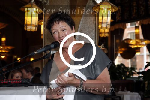 Amsterdam 13 juni 2013
Presentatie nieuwe boek van Claudia Schoemacher in hotel l Americain. Wilma Nanninga met dildo
Peter Smulders bv