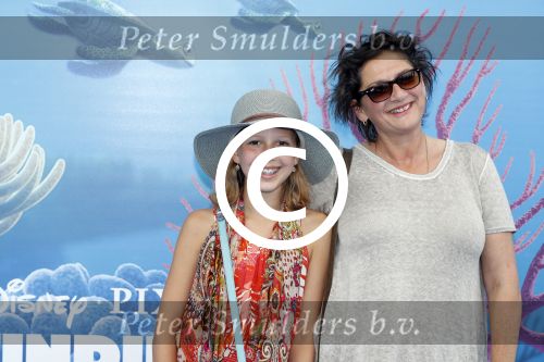 Amsterdam 22 juni 2016 
Premiere finding Dory in theater Amsterdam. Annet Malherbe met ...