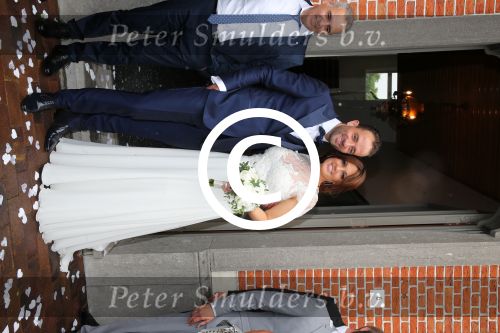 Herenthout, 16 Juni 2016
Belle Perez en haar kersverse echtgenoot Wout v d Horst
Foto Peter Smulders BV