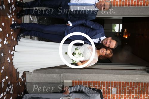 Herenthout, 16 Juni 2016
Belle Perez en haar kersverse echtgenoot Wout v d Horst
Foto Peter Smulders BV