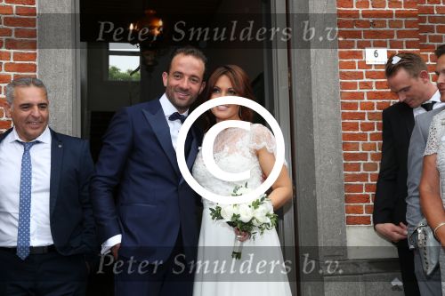 Herenthout, 16 Juni 2016
Belle Perez en haar kersverse echtgenoot Wout v d Horst
Foto Peter Smulders BV